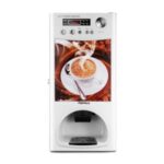Import Sapoe Cute White adorable coffee vending machine with cup dispenser from chinese wholesale supplier and manufacturer