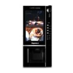 Import Sapoe Double Flavor hot drinks auto cup dispense token vending machine from chinese wholesale supplier and manufacturer