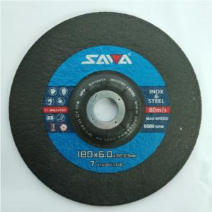 Import SAWA European Market 180x6x22mm 7 inch metal grinding wheel from chinese wholesale supplier and manufacturer