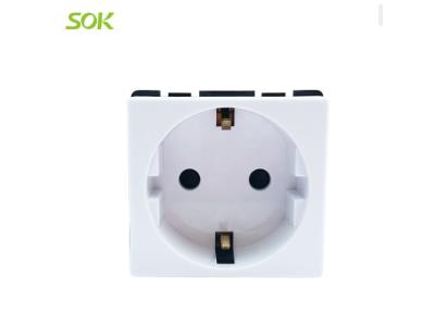 Import Schuko Power outlet Modular from chinese wholesale supplier and manufacturer