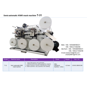 Import Semi-automatic KN95 mask machine from chinese wholesale supplier and manufacturer