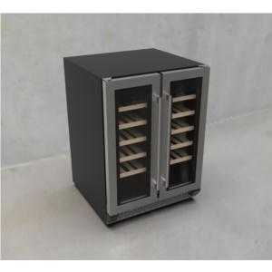 Import Separate double temperature wine cabinet from chinese wholesale supplier and manufacturer