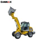 Import Shanghai CANMAX CM809T 1ton telescopic boom loader price for sale from chinese wholesale supplier and manufacturer