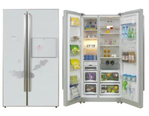 Import Side-By-Side Door Refrigerator BCD-560WBA from chinese wholesale supplier and manufacturer