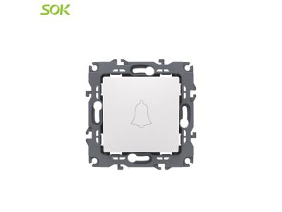 Import Single Gang 1 Way Push Button with Screw-less Terminal from chinese wholesale supplier and manufacturer
