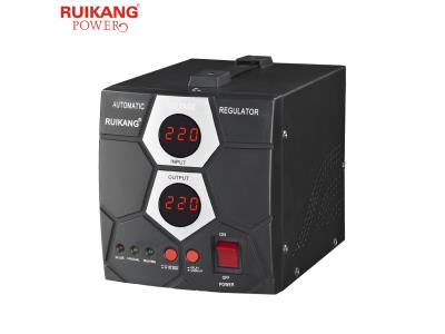 Import Single Phase Automatic 1500VA Power 220V Voltage Regulator from chinese wholesale supplier and manufacturer
