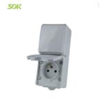 Import Single Way Waterproof Light Switch And One Gang French Socket Outlet from chinese wholesale supplier and manufacturer