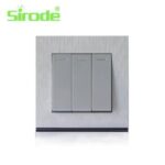 Import Sirode British V3 series wall switch and socket from chinese wholesale supplier and manufacturer