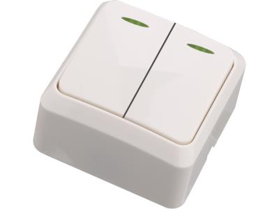 Import Sirode European surface mounted 8004 series wall switch and socket from chinese wholesale supplier and manufacturer