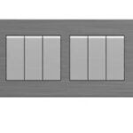 Import Six Gang One Way Light Switch-Stainless Steel from chinese wholesale supplier and manufacturer