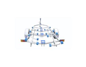 Import Six people / 8 people boat trailer:HS-006JT 8P from chinese wholesale supplier and manufacturer