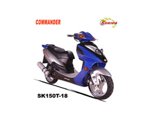 Import SK150T-18 Scooter from chinese wholesale supplier and manufacturer