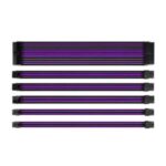 Import Sleeved Cable Extension #black purple from chinese wholesale supplier and manufacturer