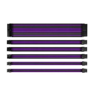Import Sleeved Cable Extension #black purple from chinese wholesale supplier and manufacturer