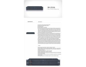 Import Sound System Equipment SR-231XL from chinese wholesale supplier and manufacturer