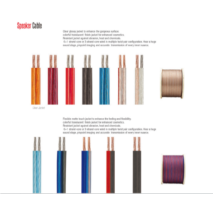 Import speaker cable from chinese wholesale supplier and manufacturer