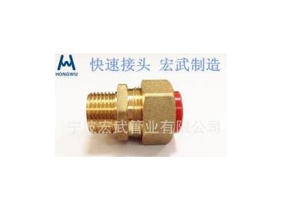 Import Special quick outer wire joint for gas pipe from chinese wholesale supplier and manufacturer