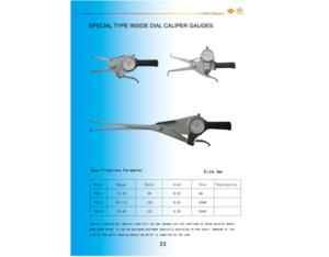 Import SPECIAL TYPE INSIDE DIAL CALIPER GAUGES from chinese wholesale supplier and manufacturer