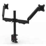 Import Spring Computer Monitor Desk Mount Stand for Dual LCD Flat Screen Monitor-HDMS001-2 from chinese wholesale supplier and manufacturer