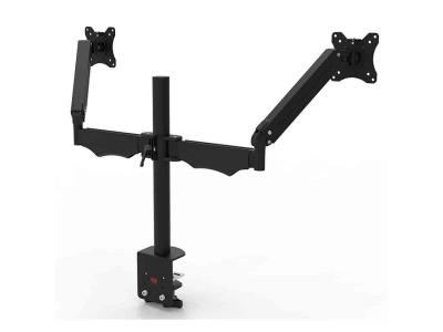 Import Spring Computer Monitor Desk Mount Stand for Dual LCD Flat Screen Monitor-HDMS001-2 from chinese wholesale supplier and manufacturer