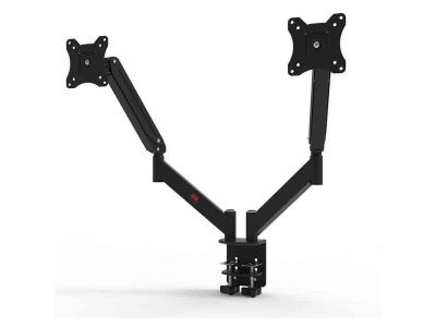 Import Spring Computer Monitor Desk Mount Stand for Dual LCD Flat Screen Monitor-HDMS002-2 from chinese wholesale supplier and manufacturer