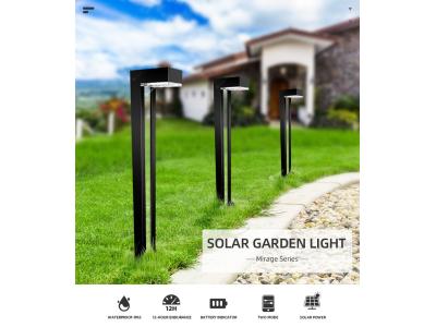 Import Sresky MIRAGE SERIES waterproof outdoor garden solar powered bollard light from chinese wholesale supplier and manufacturer
