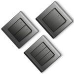 Import Stainless UK standard wall electric 2P+E socket outlet and square/circle switch 250V~ from chinese wholesale supplier and manufacturer
