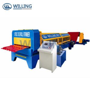 Import steel tile roll forming machine from chinese wholesale supplier and manufacturer