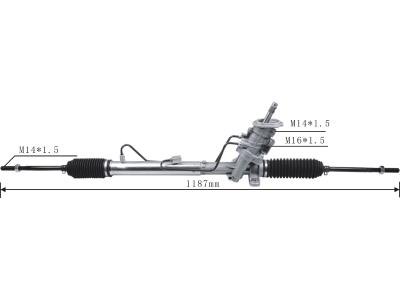 Import Steering Rack for VW Lupo / Polo 1.6L/2.0L/Gol 09-13 / Saveiro 10-13 from chinese wholesale supplier and manufacturer