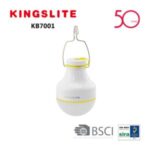 Import Super bright solar rechargeable 2W LED bulb light KB7001 from chinese wholesale supplier and manufacturer