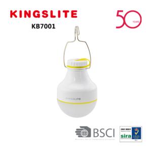 Import Super bright solar rechargeable 2W LED bulb light KB7001 from chinese wholesale supplier and manufacturer
