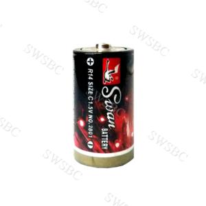 Import SWAN Brand carbon zinc Battery R14 from chinese wholesale supplier and manufacturer