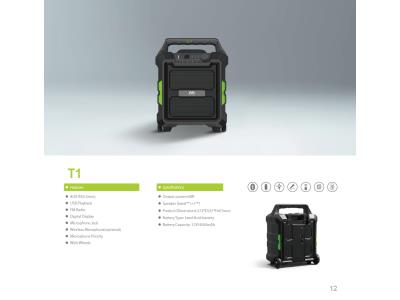 Import T1 PRO-Trolley speakers from chinese wholesale supplier and manufacturer