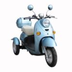 Import T412-2 500W Motorcycle Mini 3 Wheel Adult Electric Scooter from chinese wholesale supplier and manufacturer