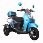 Import T412-3 500W 3 Wheels Electric Motorcycle Electric Tricycle with Rear Box from chinese wholesale supplier and manufacturer