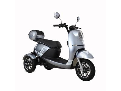 Import T412-4 650W 3 Wheel Electric Mobility Scooter for Old People with Rear Box from chinese wholesale supplier and manufacturer