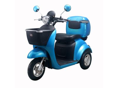 Import T416-2 500W Long Range 3 Wheel Electric Mobility Scooter Chinese Electric Tricycle from chinese wholesale supplier and manufacturer