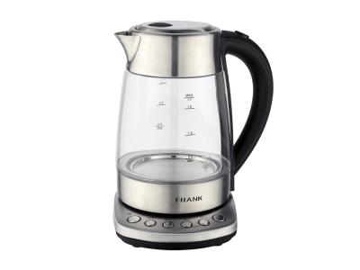 Import Temperature adjustable electric galss kettle from chinese wholesale supplier and manufacturer