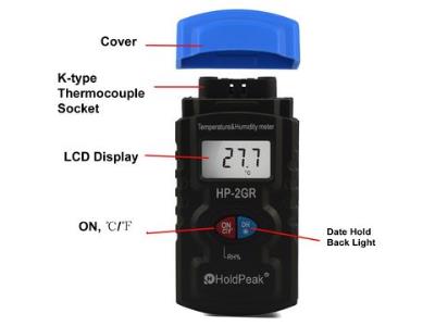 Import Temperature and Humidity Meters Moisture Meter Sensor, Mini Data Logger Digital Thermomete from chinese wholesale supplier and manufacturer