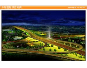 Import The daqing SaHuan east road overpass lighting and environmental engineering from chinese wholesale supplier and manufacturer