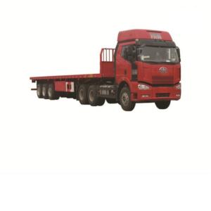 Import Three Axle 40ft Container Flatbed Semi Trailer from chinese wholesale supplier and manufacturer