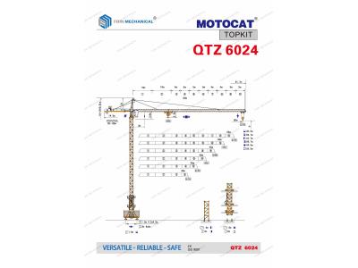 Import TK6024 TOPLKIT TOWER CRANE from chinese wholesale supplier and manufacturer