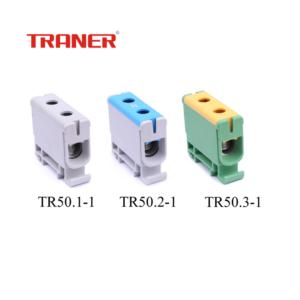 Import Tr Series 50mm2 Aluminum/Copper Al/Cu Cable, Grey Universal Terminal Block from chinese wholesale supplier and manufacturer