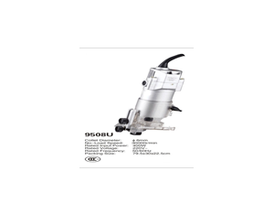 Import Track type trimming machine 9508U from chinese wholesale supplier and manufacturer