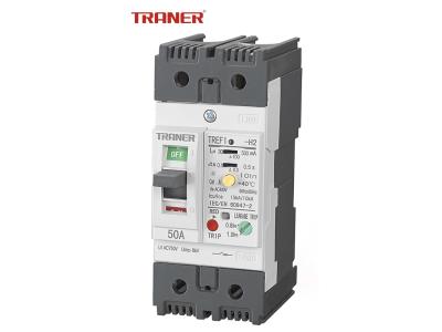 Import TREF1 63A 2 Poles, Earth Leakage Protection, Moulded Case Circuit Breaker Type ELCB from chinese wholesale supplier and manufacturer