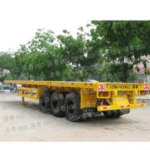 Import Triaxial flat-panel semi-trailer truck HSD9400TPB from chinese wholesale supplier and manufacturer