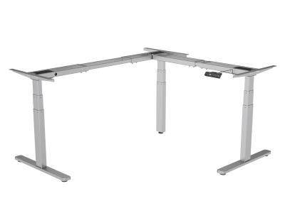 Import Triple motor height adjustable L shape table frame three legs VM-HED103-90 （just frame） from chinese wholesale supplier and manufacturer