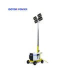 Import Truck Mounted Telescopic LED Outdoor Light Tower Generator from chinese wholesale supplier and manufacturer