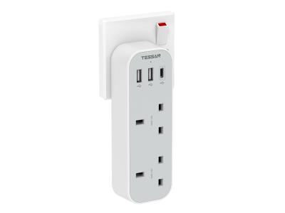 Import TS-222C-UK WALL EXTENSION PLUG from chinese wholesale supplier and manufacturer