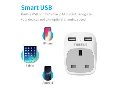Import TS-821-UK TRAVEL ADAPTER PLUG from chinese wholesale supplier and manufacturer